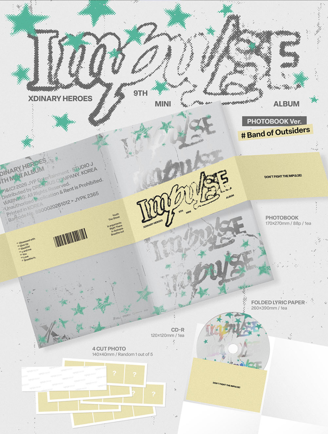 XDINARY HEROES - IMPULSE (PHOTOBOOK VER.)