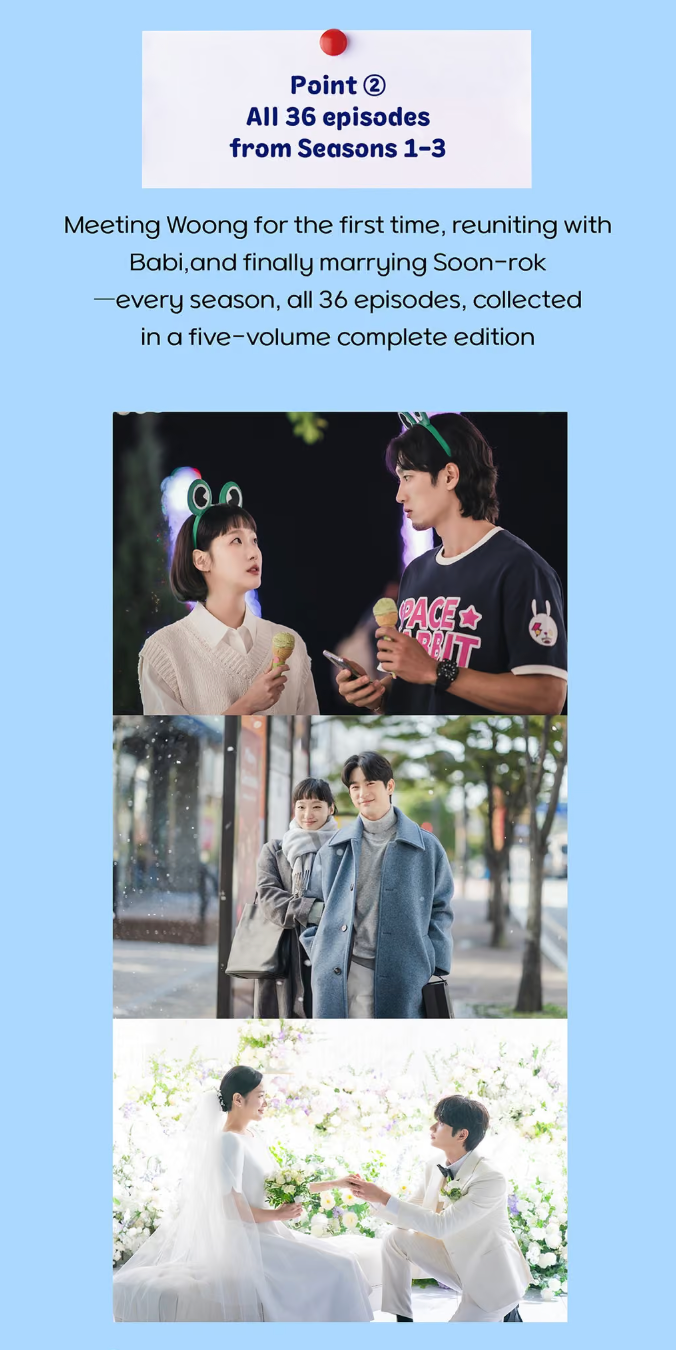 YUMI'S CELLS - SCRIPT BOOK CASE SET (KOREAN EDITION)