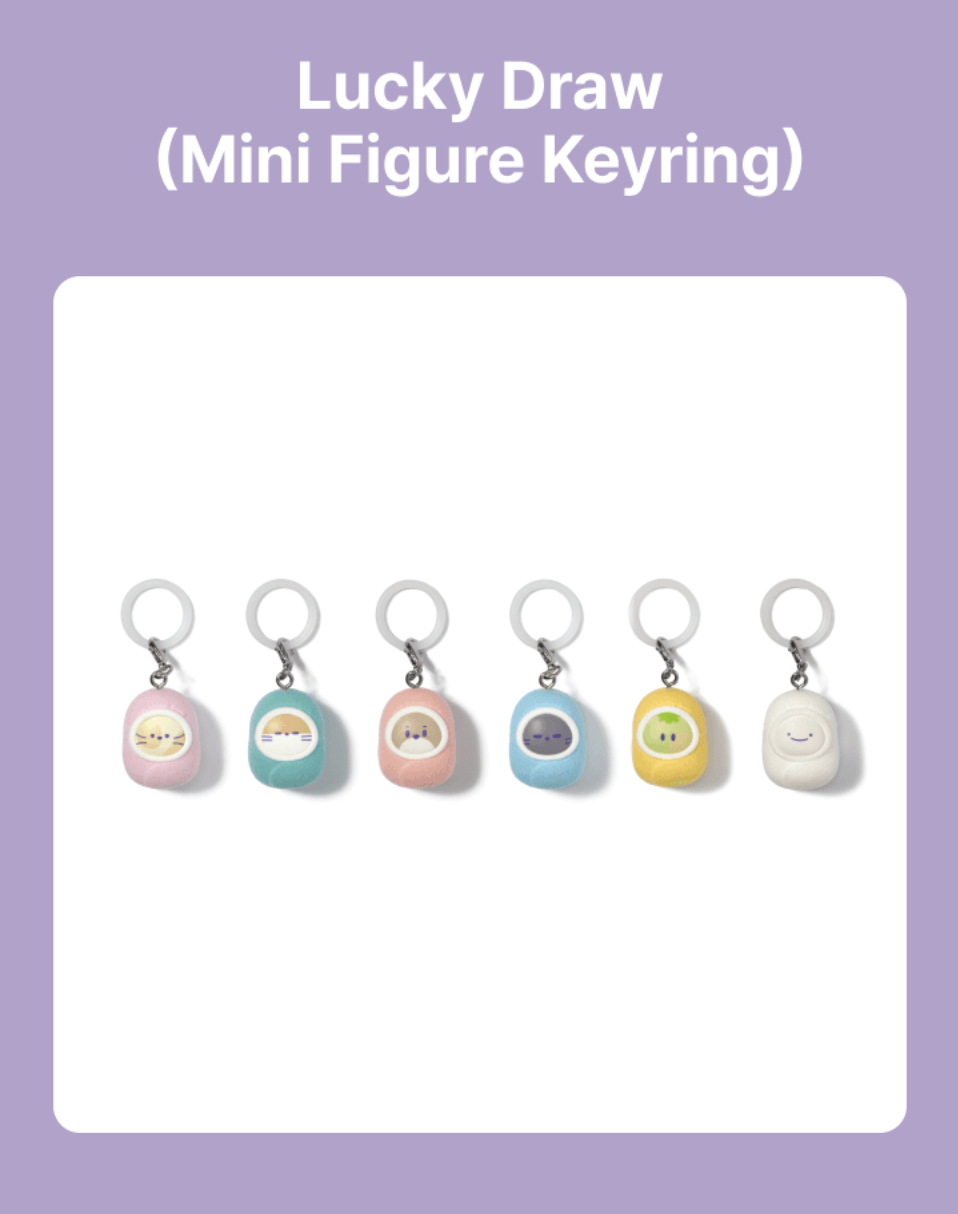 BOYNEXTDOOR - LUCKY DRAW MINI FIGURE KEYRING (BBNEXDO IN SWEET DREAMS MD)