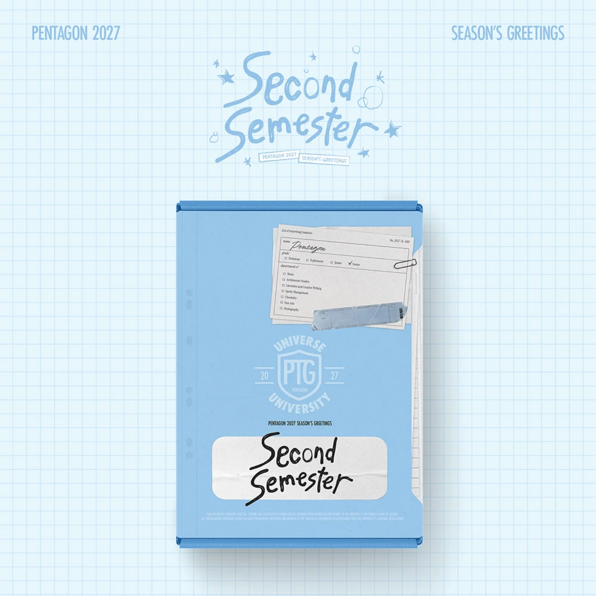 PENTAGON - 2027 SEASON’S GREETINGS (SECOND SEMESTER)