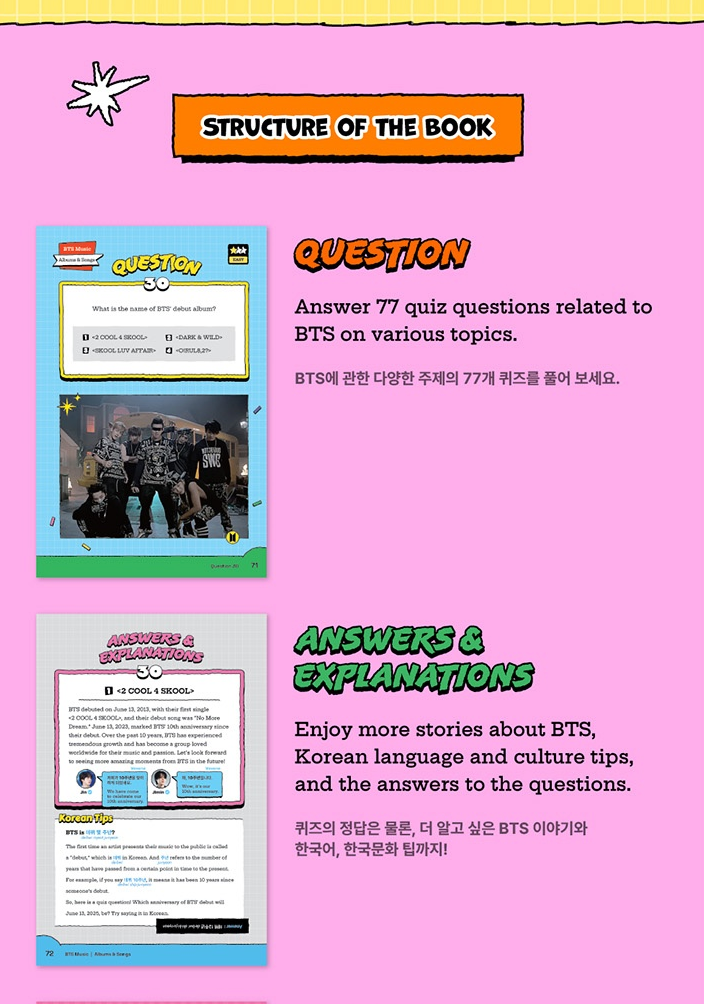 BTS - QUIZ BOOK