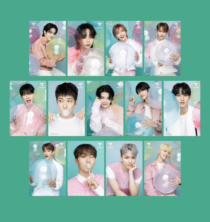 SEVENTEEN - 3D LENTICULAR POSTCARD