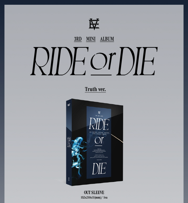 EVNNE - RIDE OR DIE (3RD MINI ALBUM)