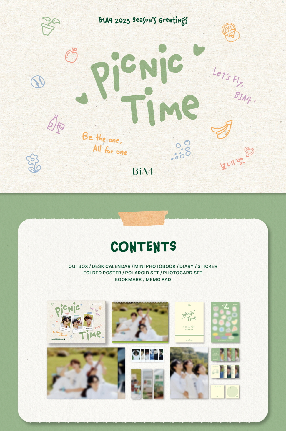 B1A4 - 2025 SEASON'S GREETINGS (PICNIC TIME)