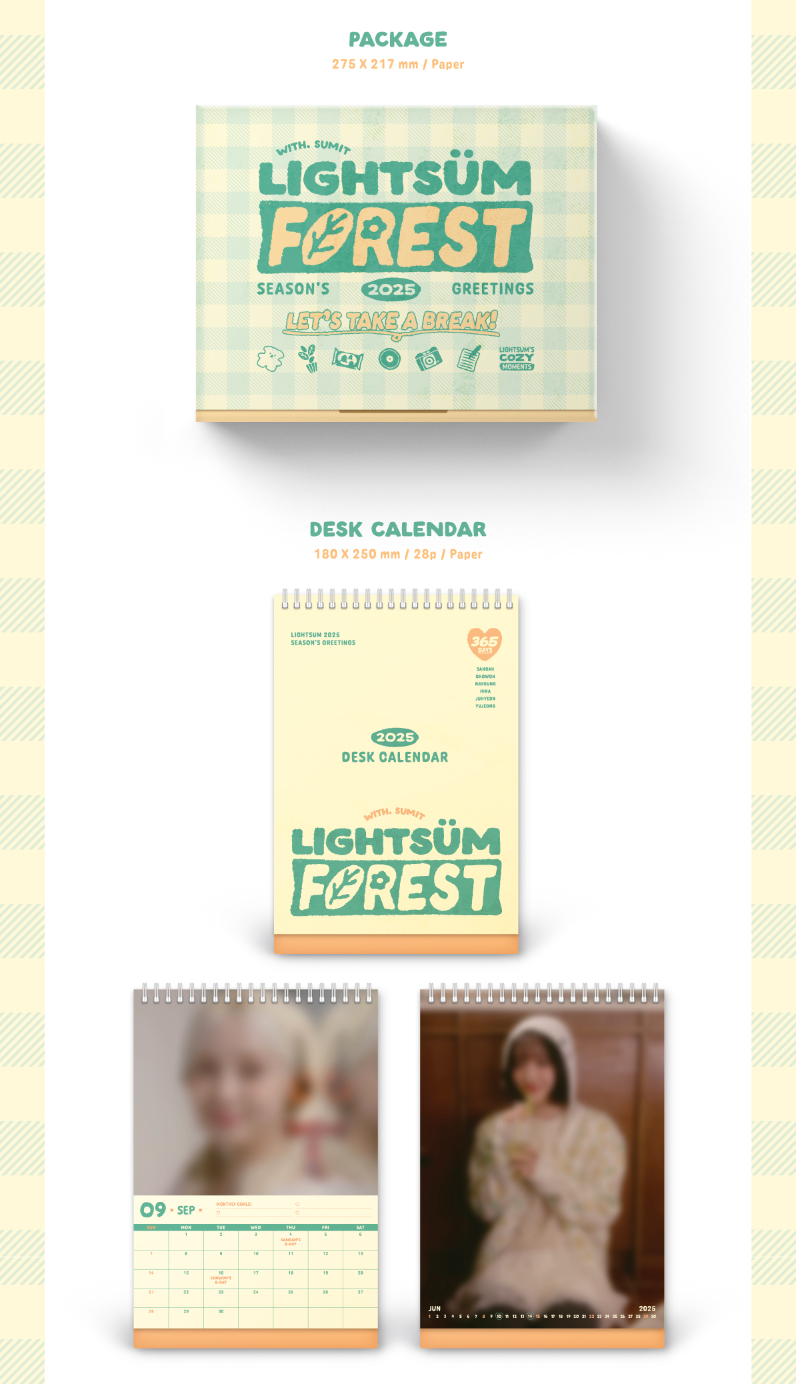 LIGHTSUM - 2025 SEASON'S GREETINGS (LIGHTSUM FOREST)