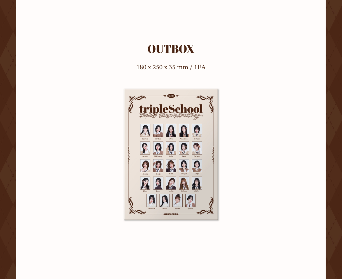 TRIPLES - 2025 SEASON'S GREETINGS (TRIPLE SCHOOL)