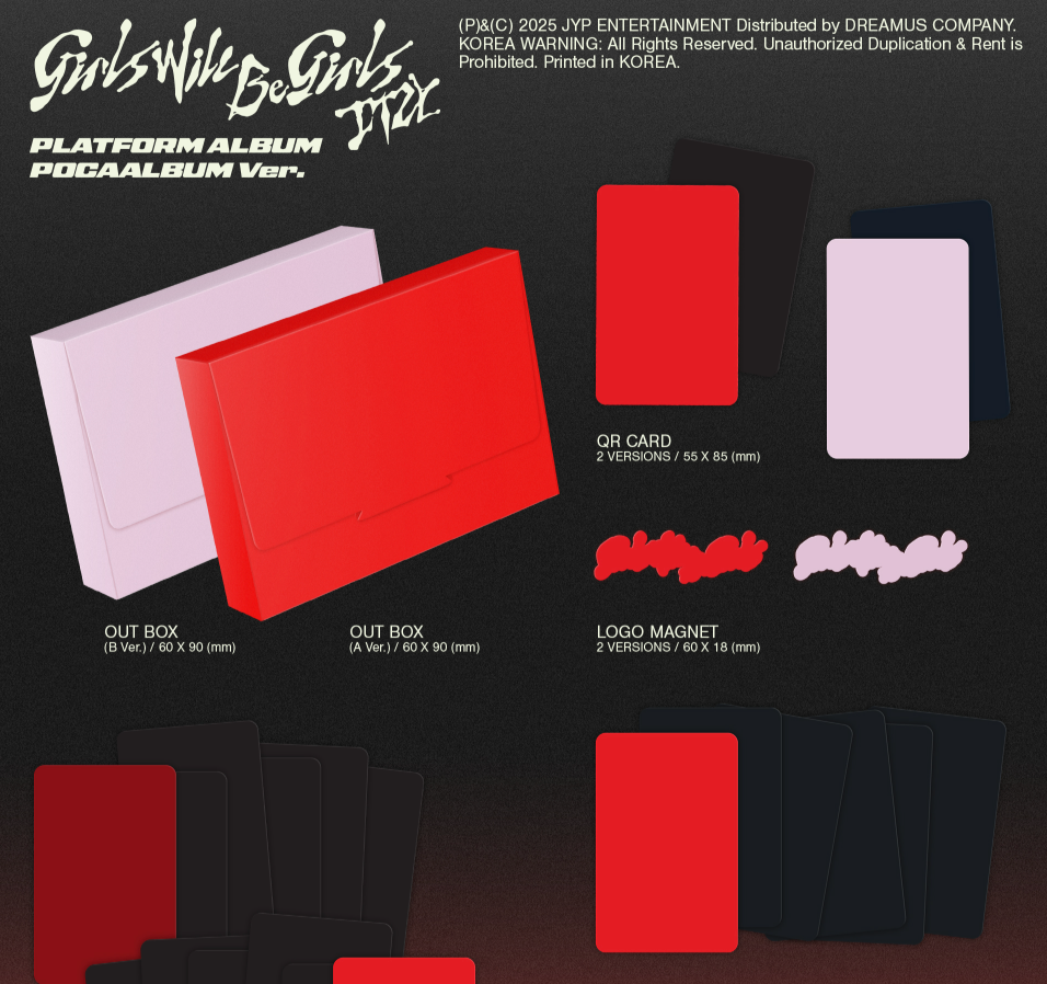 ITZY - GIRLS WILL BE GIRLS (PLATFORM ALBUM POCA ALBUM)