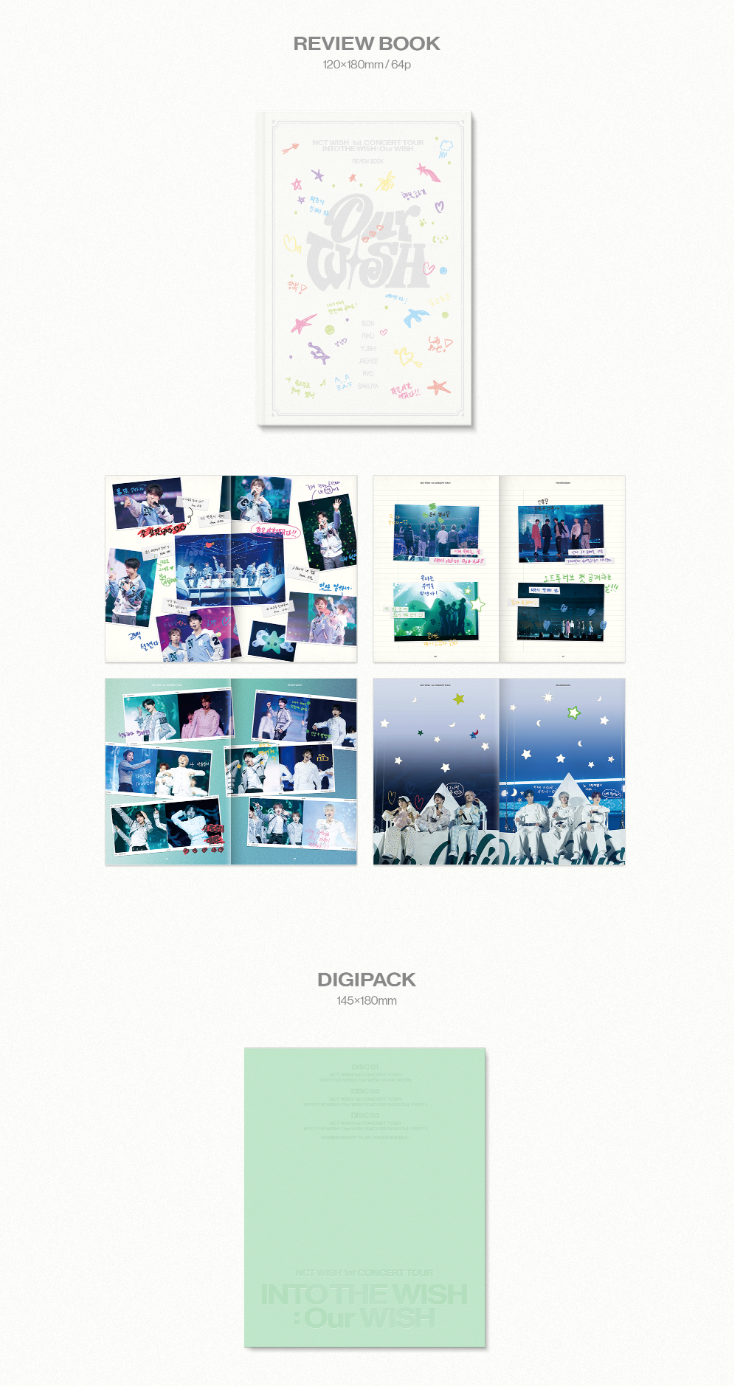 NCT WISH - 1ST CONCERT TOUR 'INTO THE WISH : OUR WISH' (BLU-RAY & DIGITAL CODE)