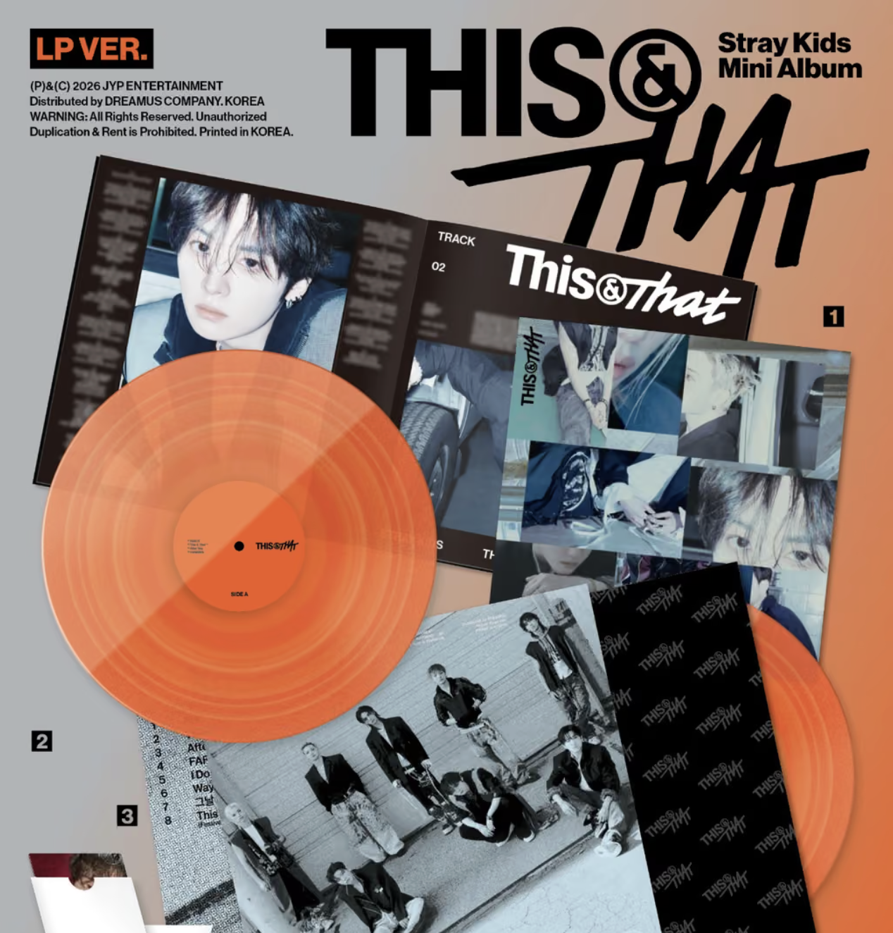 STRAY KIDS - THIS & THAT (LP VER.) (LIMITED) + Dear My Muse Gift