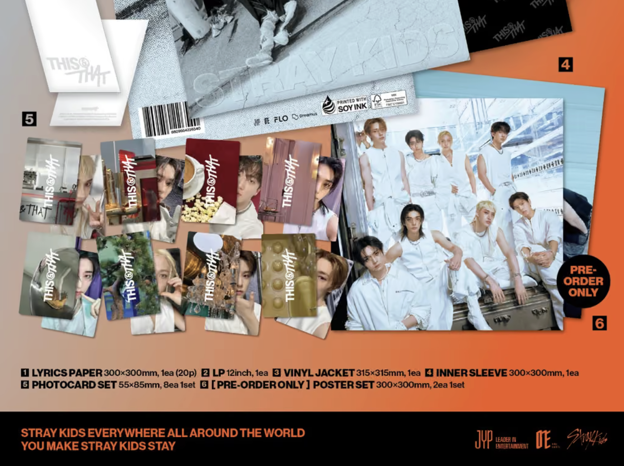 STRAY KIDS - THIS & THAT (LP VER.) (LIMITED) + Dear My Muse Gift