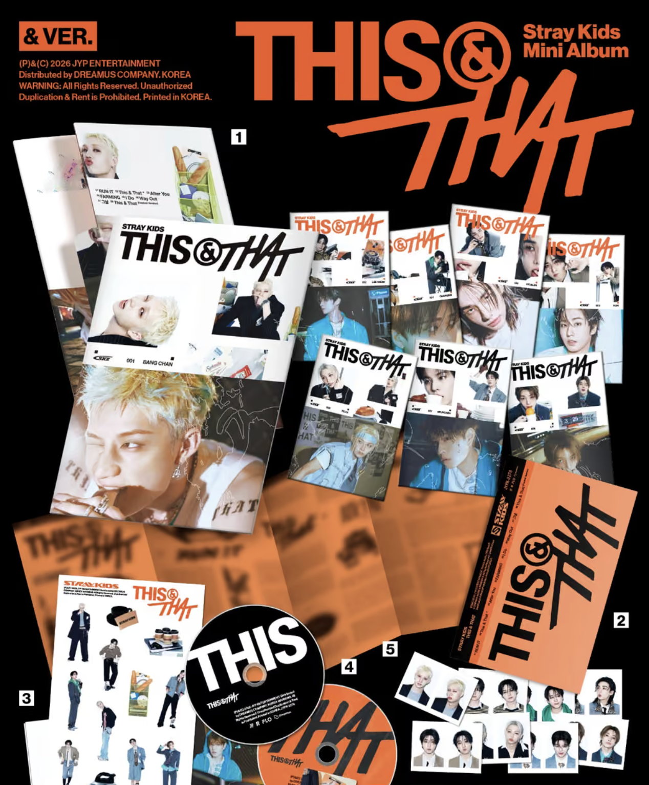 STRAY KIDS - THIS & THAT (& VER.)