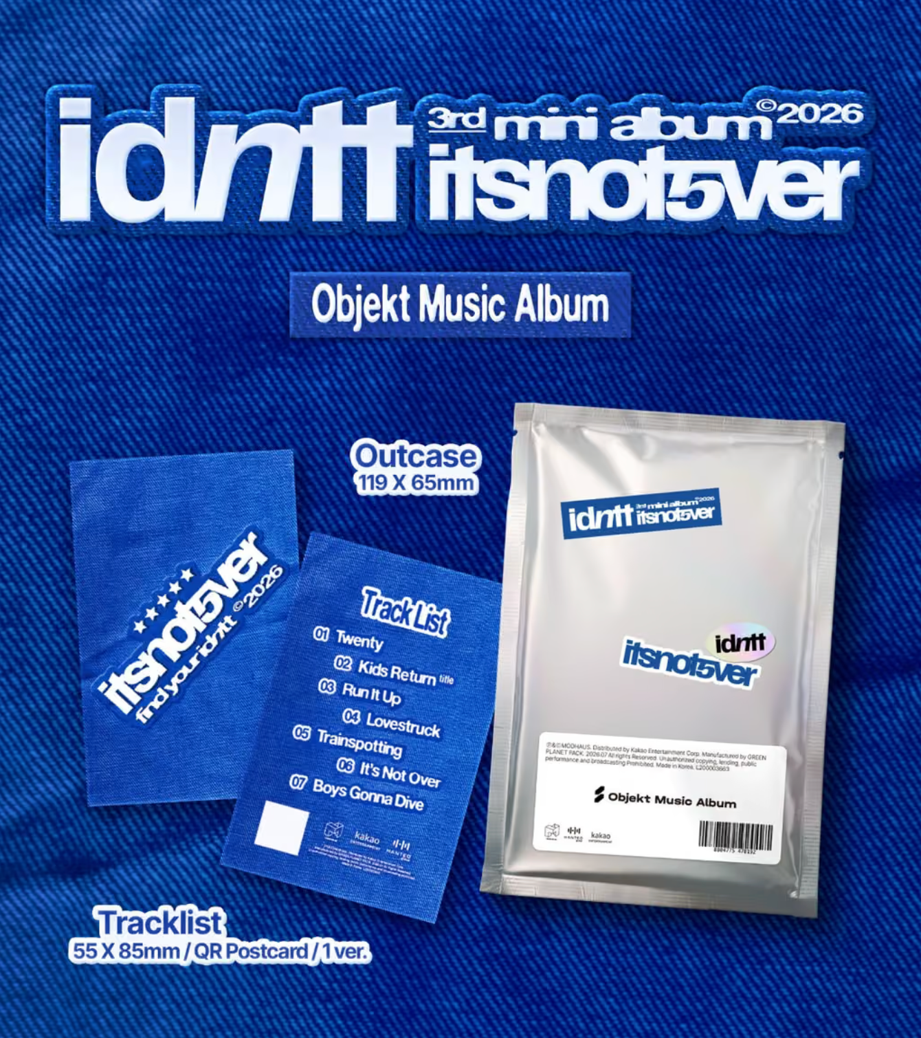 IDNTT - ITSNOTOVER (OBJEKT MUSIC ALBUM)
