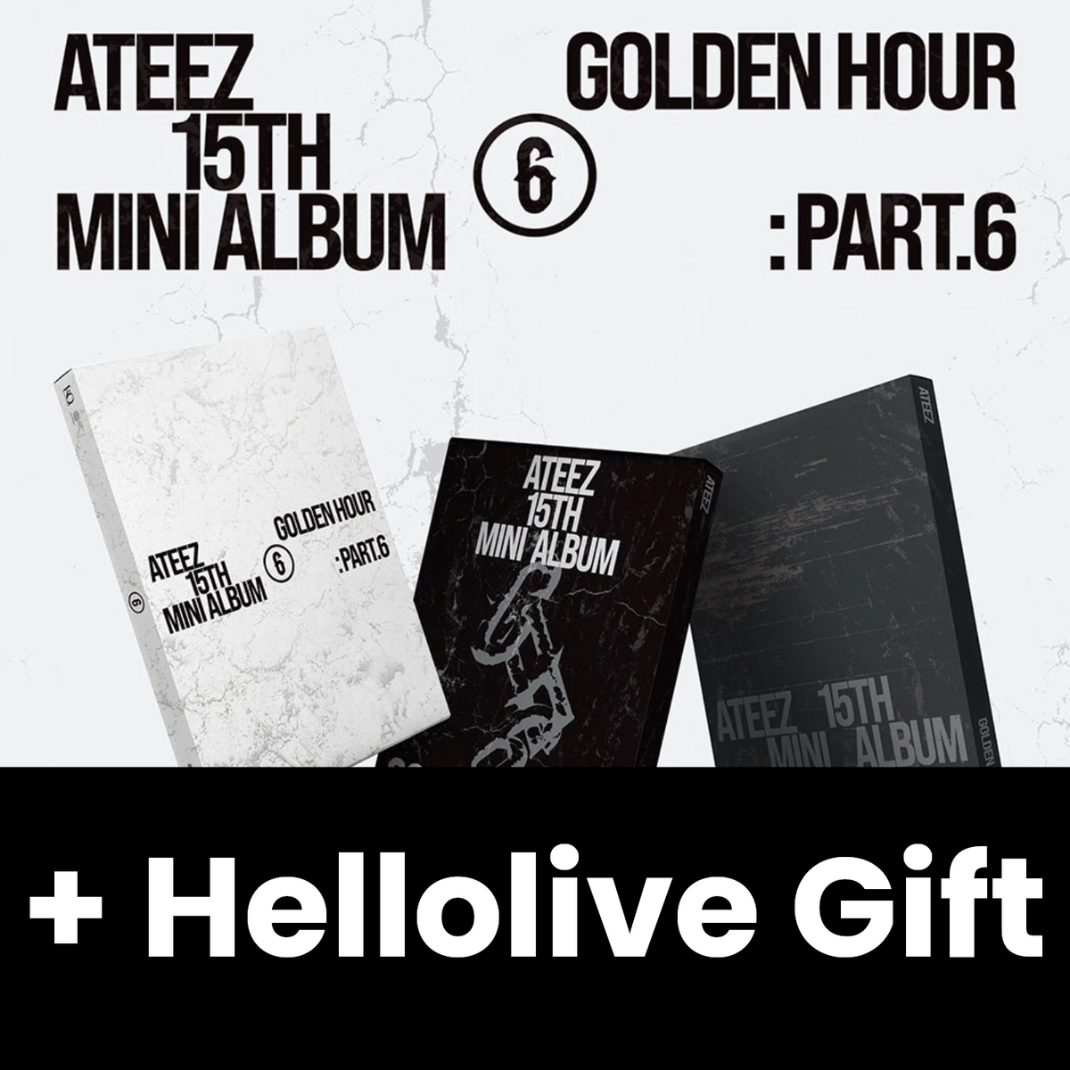 ATEEZ - GOLDEN HOUR : PART.6 + Hellolive Gift