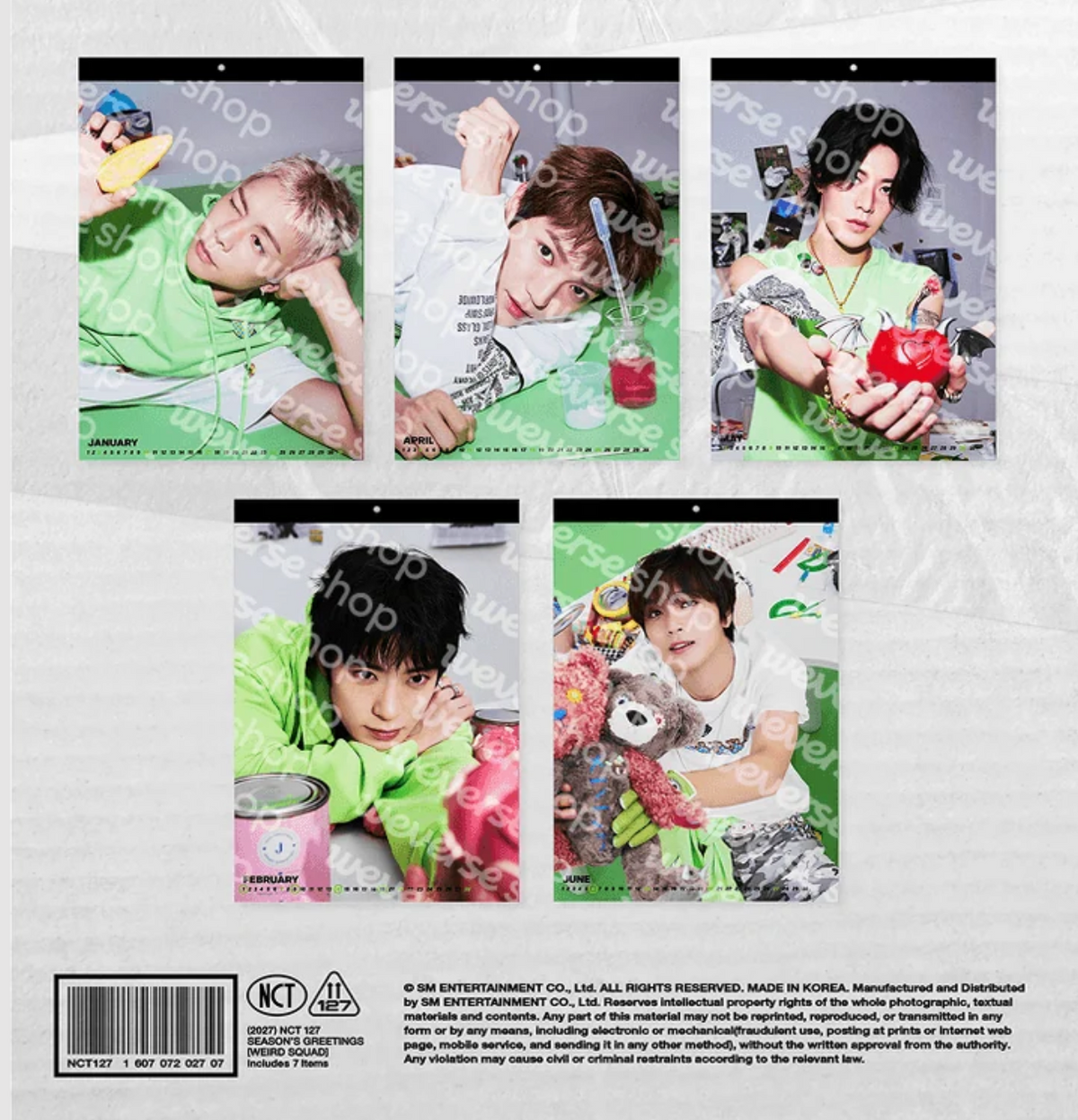 NCT 127 - 2027 SEASON'S GREETINGS