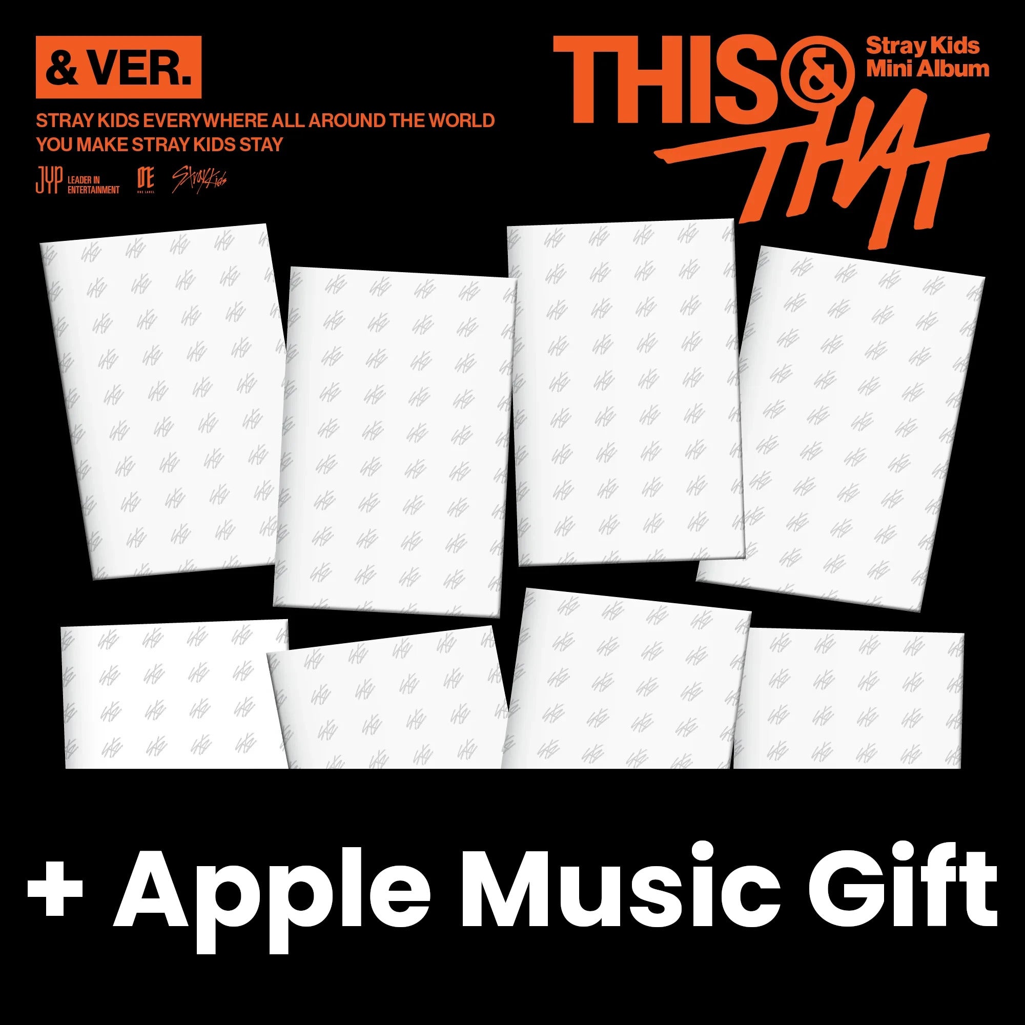 STRAY KIDS - THIS & THAT (& VER.) + Apple Music Gift