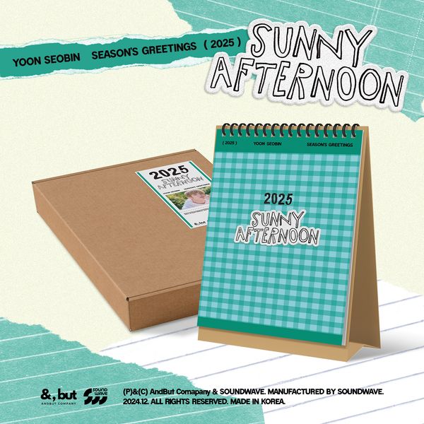 YOON SEOBIN - 2025 SEASON'S GREETINGS (SUNNY AFTERNOON)