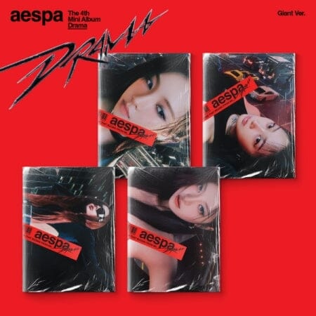 AESPA: DRAMA (4TH MINI ALBUM) GIANT VER. + Extra Photocard Nolae