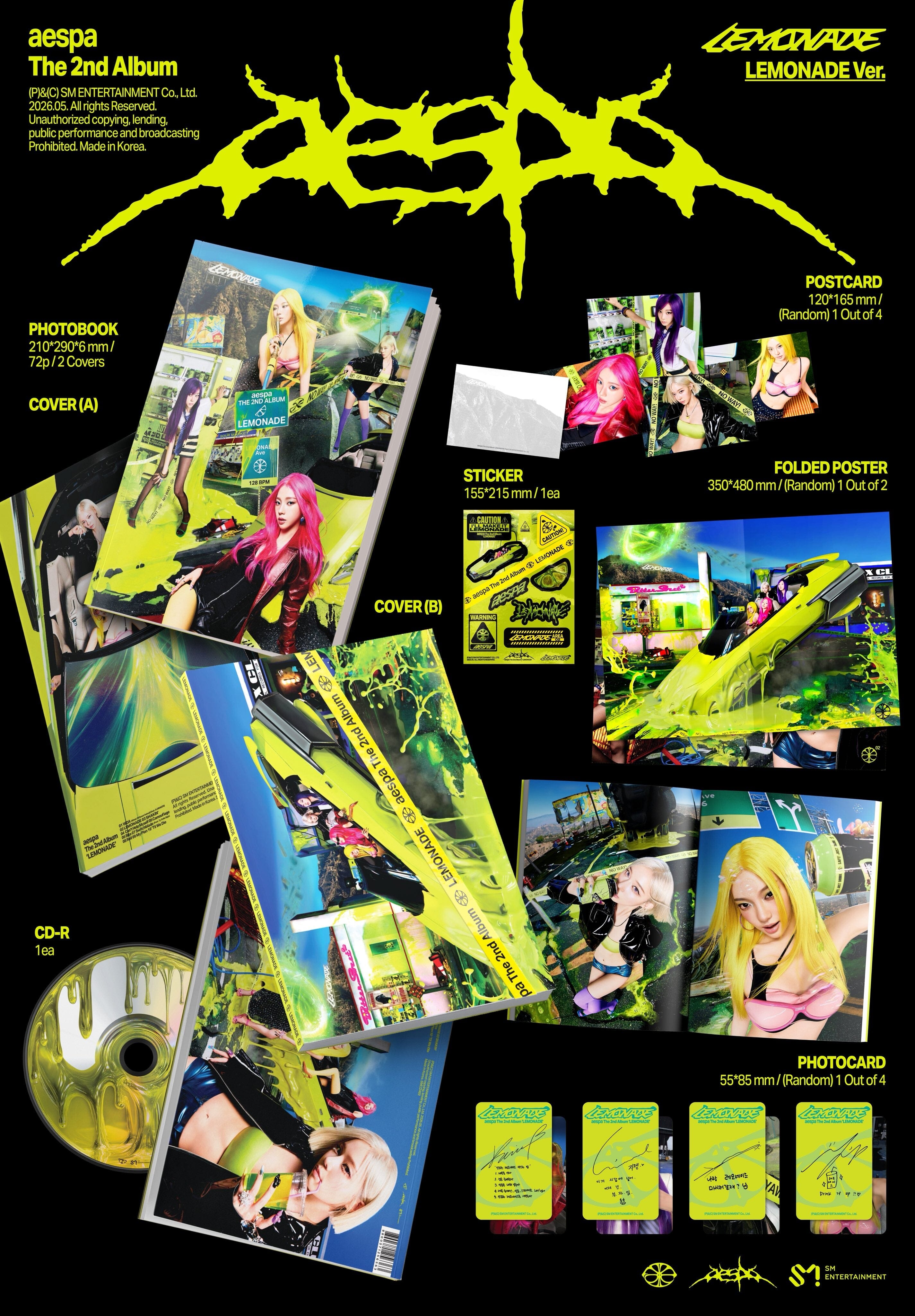 AESPA - LEMONADE (LEMONADE VER.) Nolae