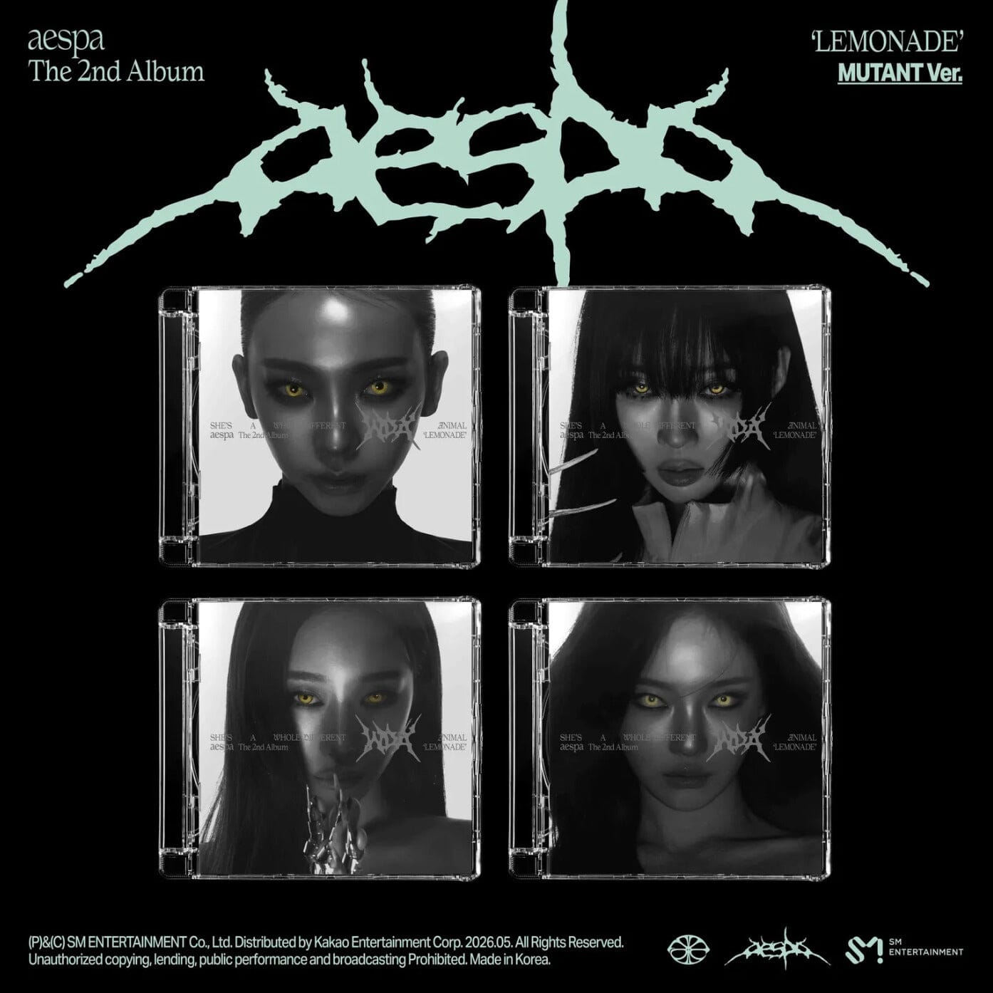 AESPA - LEMONADE (MEMBER VER.) Nolae