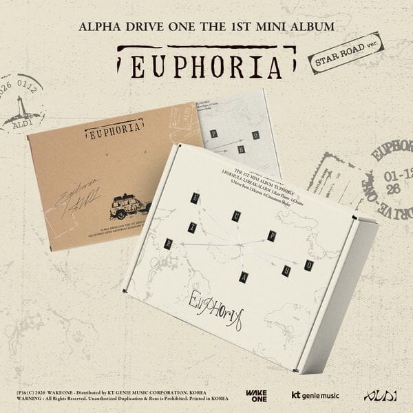 ALPHA DRIVE ALD1 アルバム STAR ROAD 未開封 ×20 ALPHA DRIVE ONE - EUPHORIA (STAR ROAD VER.)