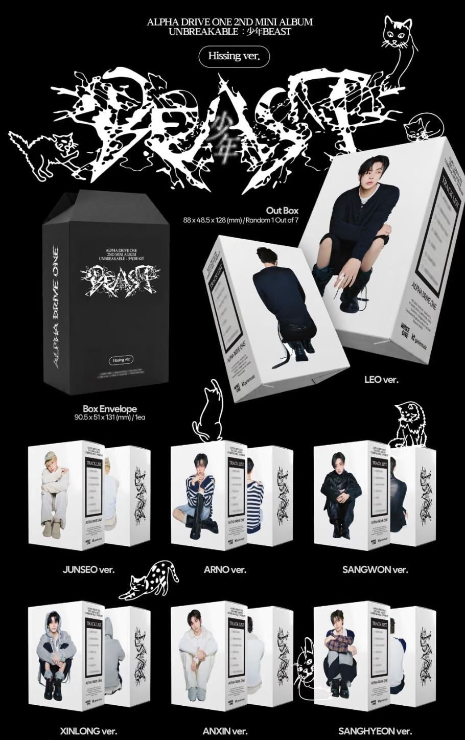 ALPHA DRIVE ONE - UNBREAKABLE : 少年BEAST + Apple Music Gift Nolae