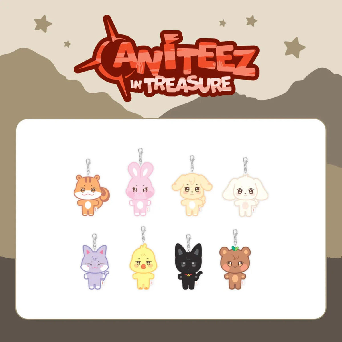 ATEEZ - ANITEEZ IN TREASURE OFFICIAL MD 1