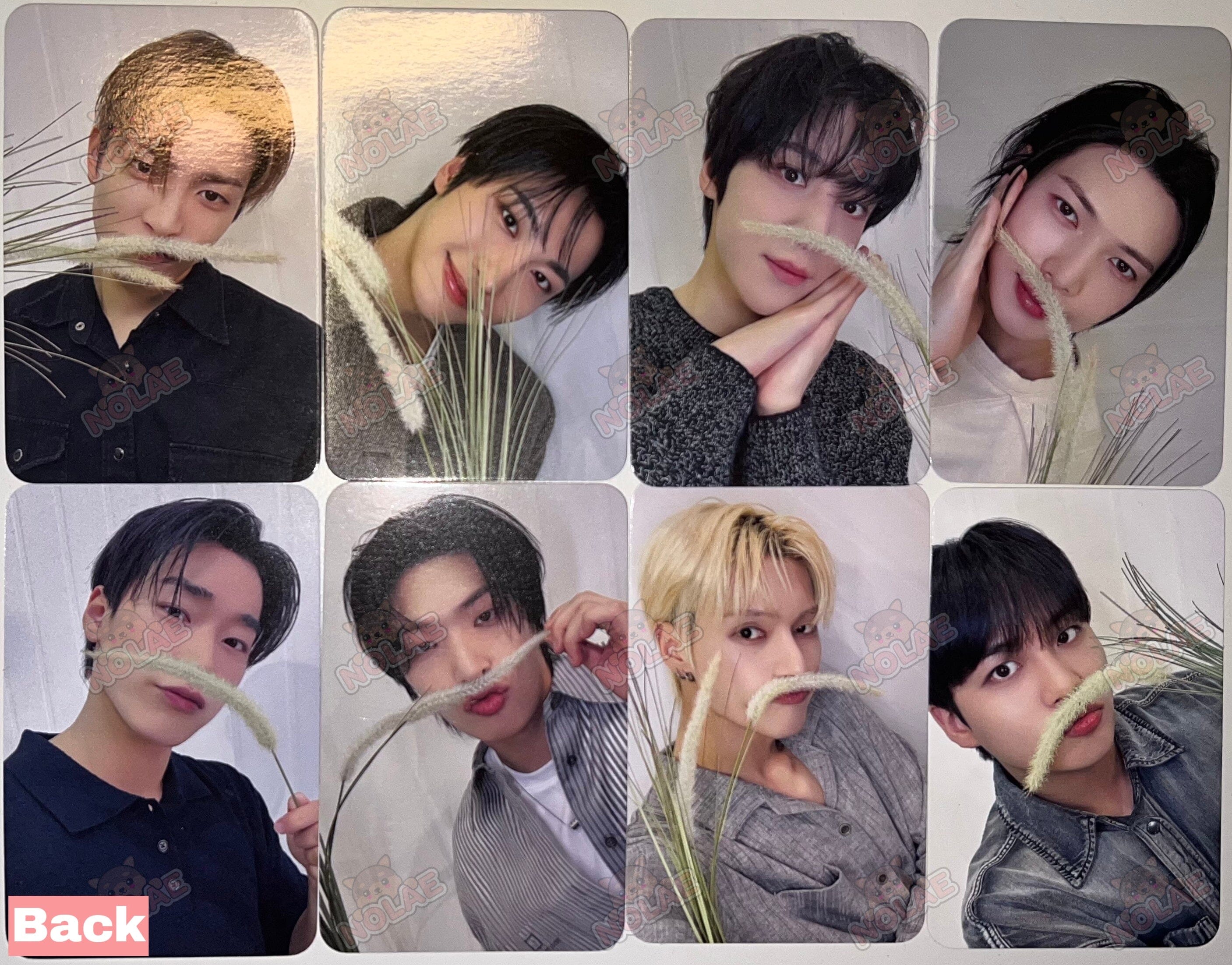 ATEEZ - GOLDEN HOUR : PART 3 - DEAR MY MUSE FANSIGN EVENT DOUBLE SIDED PHOTOCARD Nolae