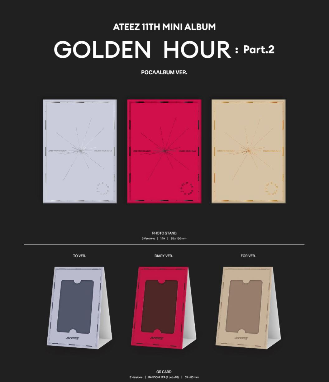 ATEEZ - GOLDEN HOUR: PART.2 (POCA ALBUM) Nolae