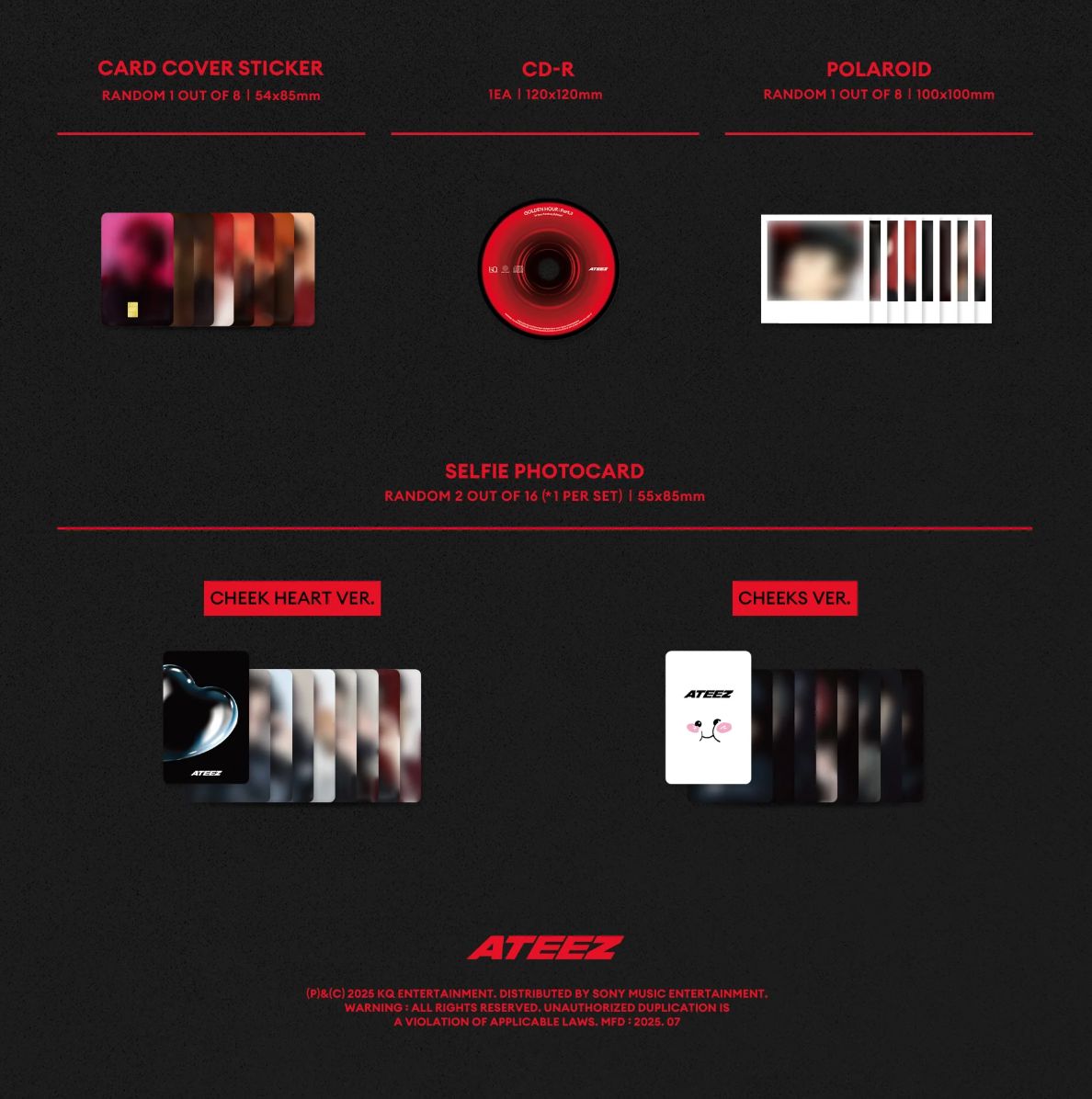 ATEEZ - GOLDEN HOUR : PART.3 (IN YOUR FANTASY EDITION) (SIGNED)