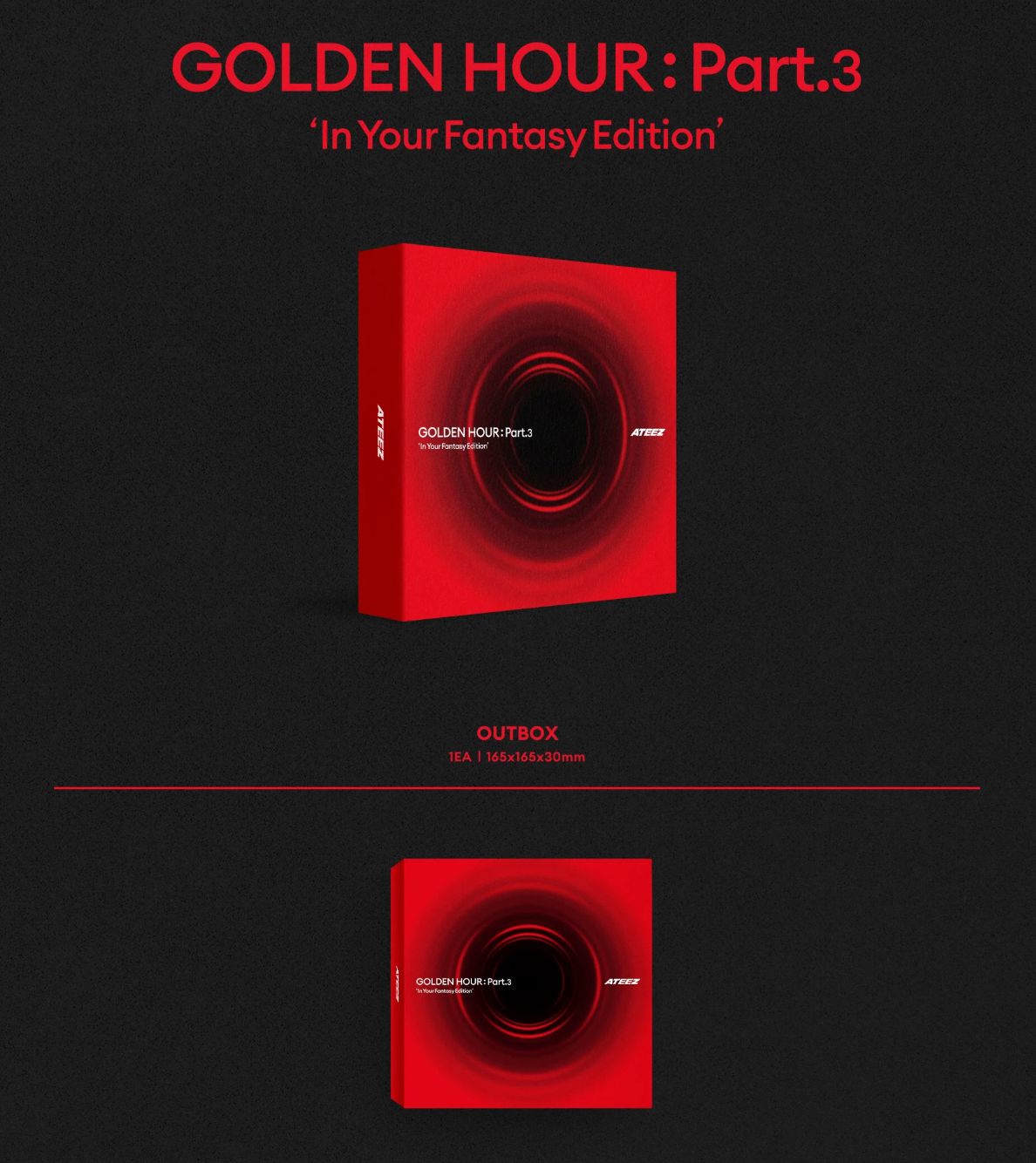 ATEEZ - GOLDEN HOUR : PART.3 (IN YOUR FANTASY EDITION) (SIGNED)