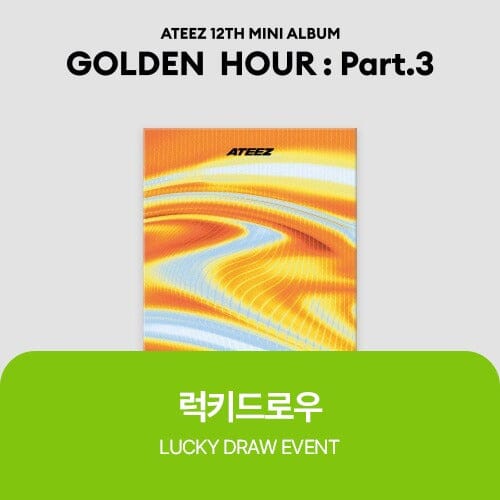 ATEEZ - GOLDEN HOUR : PART.3 (POCA ALBUM VER.) + DEAR MY MUSE Gift (LUCKY DRAW) Nolae