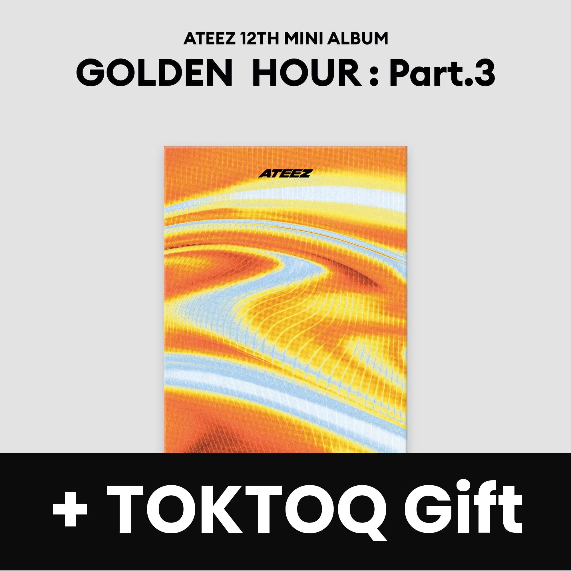 ATEEZ - GOLDEN HOUR : PART.3 (POCA ALBUM VER.) + TOKTOQ Gift Nolae