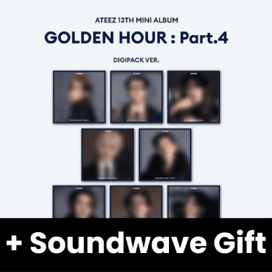 ATEEZ - GOLDEN HOUR : PART.4 (DIGIPACK VER.) + Soundwave Gift
