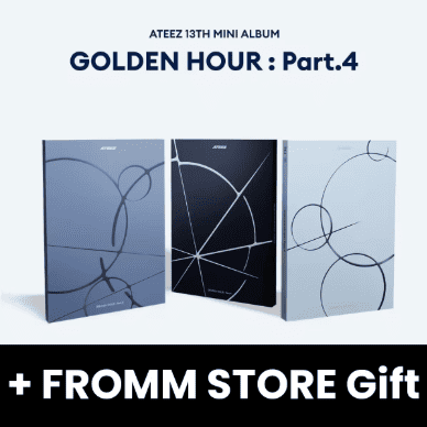 ATEEZ - GOLDEN HOUR : PART.4 + FROMM STORE Gift Nolae