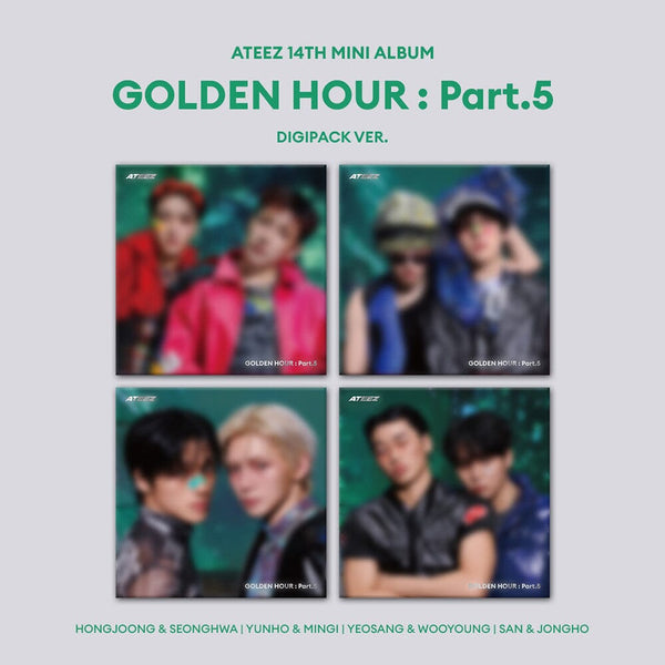 ATEEZ - GOLDEN HOUR : PART.5 (DIGIPACK UNIT VER.)