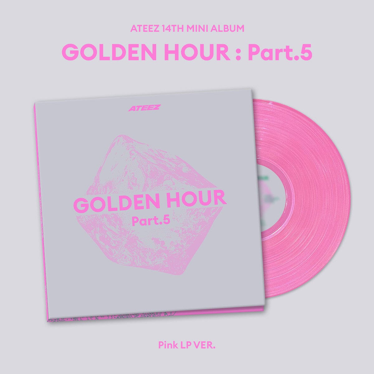 ATEEZ - GOLDEN HOUR : PART.5 (PINK LP VER.) Nolae