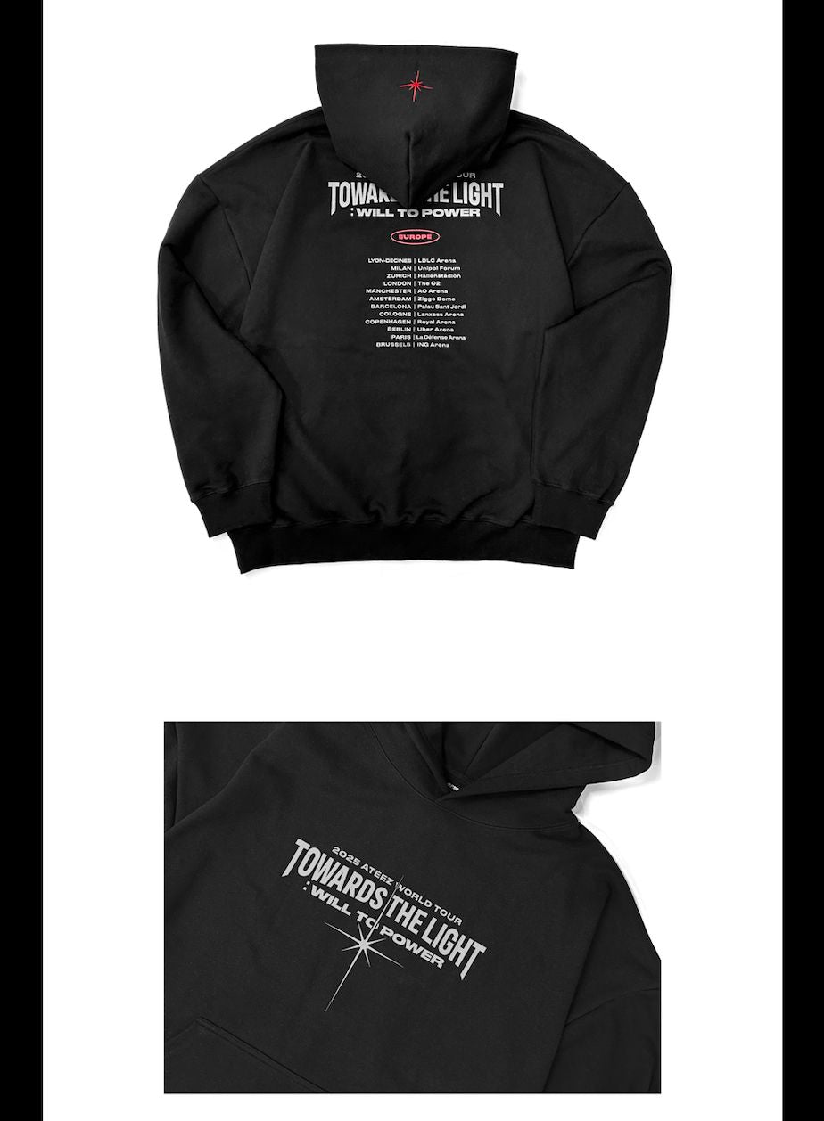 ATEEZ - T-SHIRT & HOODIE ('2025 ATEEZ WORLD TOUR IN EUROPE' MD) Nolae