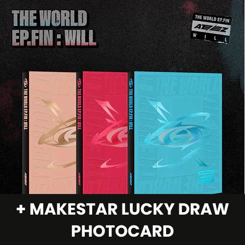 ATEEZ - THE WORLD EP.FIN : WILL (2ND FULL ALBUM) MK LUCKY DRAW Nolae