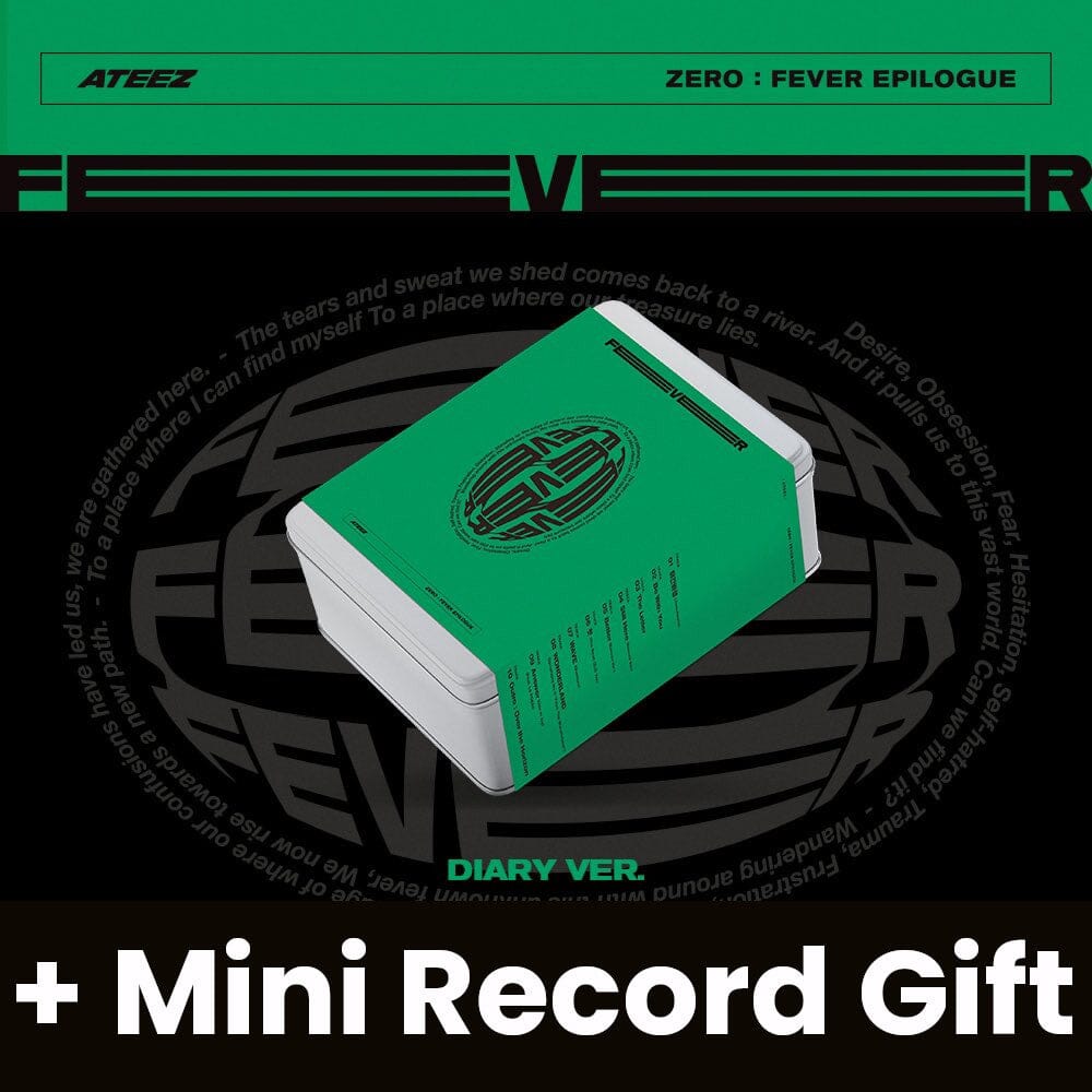 ATEEZ - ZERO : FEVER EPILOGUE (FIGURE VER.) + Mini Record Gift Nolae