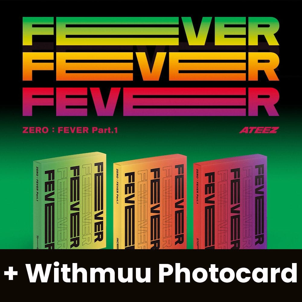 ATEEZ - ZERO : FEVER PART.1 (PLATFORM VER.) + Withmuu Photocard Nolae