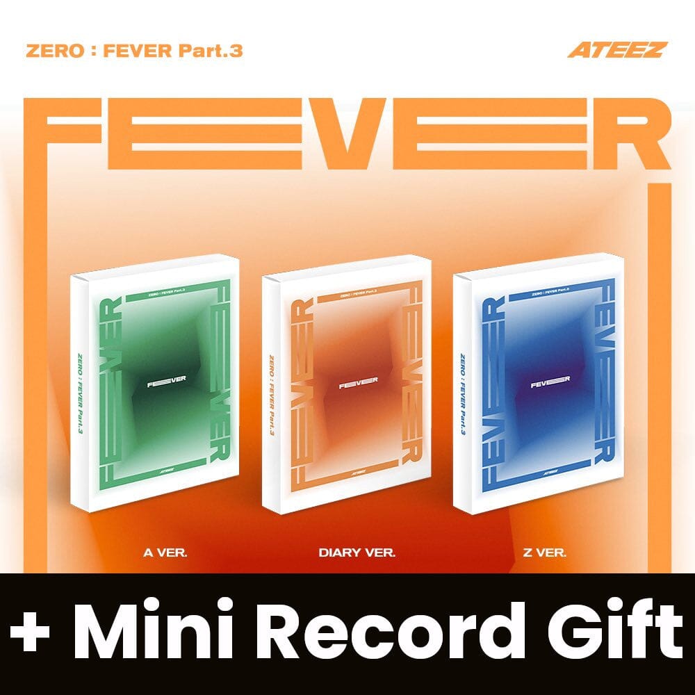 ATEEZ - ZERO : FEVER PART.3 (PLATFORM VER.) + Mini Record Gift Nolae