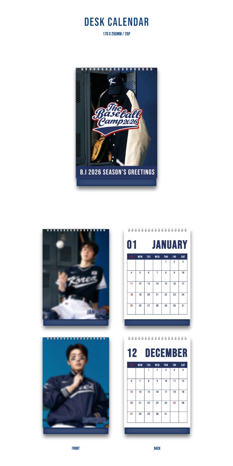 B.I - 2026 SEASON'S GREETINGS (THE BASEBALL CAMP 2026) Nolae