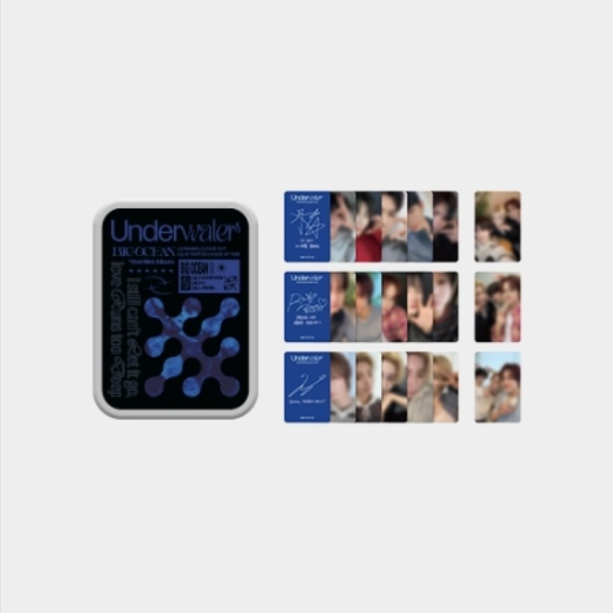 BIG OCEAN - PHOTO CARD SET (UNDERWATER) Nolae