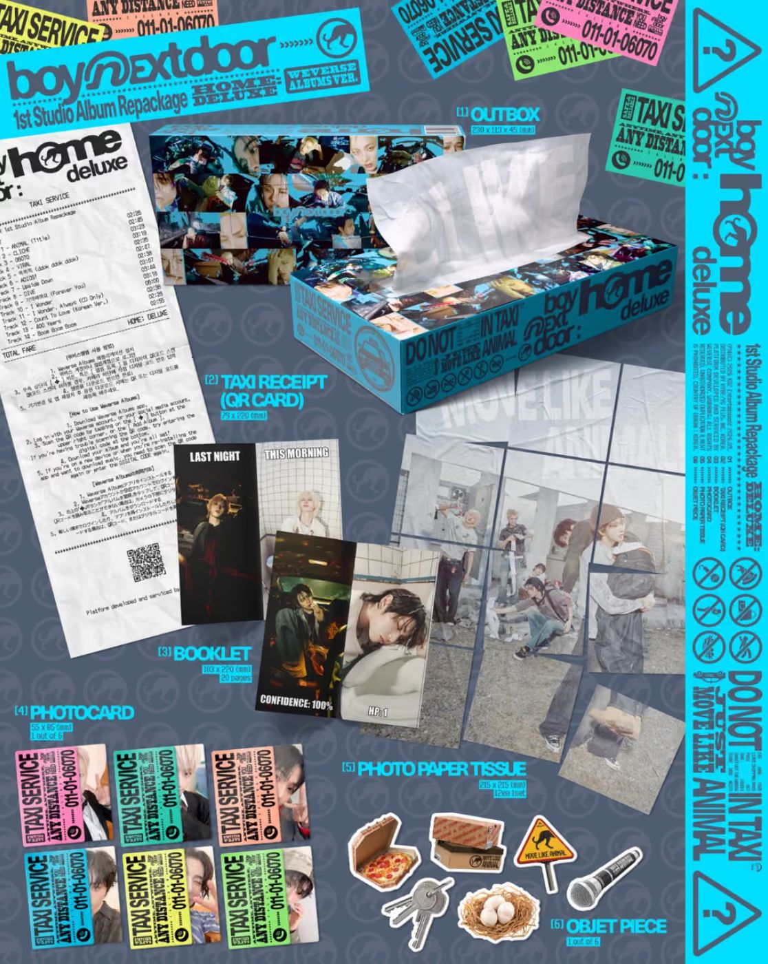BOYNEXTDOOR - HOME : DELUXE (WEVERSE ALBUMS VER.) + Weverse Gift Nolae