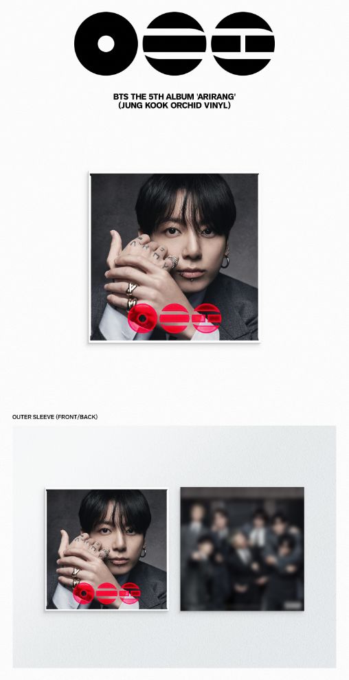 K-POP・アジア BTS ARIRANG(Standard Vinyl)_ Jimin BTS - ARIRANG (Standard Vinyl) Jimin Burgundy Version - SOKOLLAB
