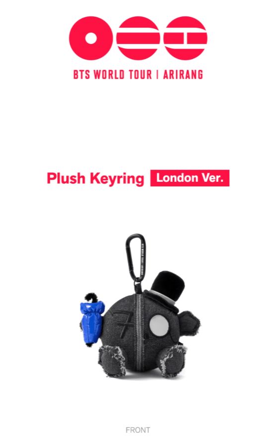 BTS - PLUSH KEYRING & MAGNET (WORLD TOUR 'ARIRANG' OFFICIAL MD) Nolae