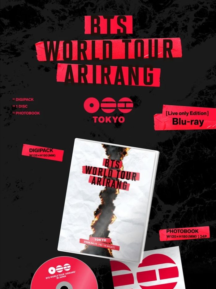 BTS - WORLD TOUR 'ARIRANG' IN JAPAN (BLU-RAY) Nolae