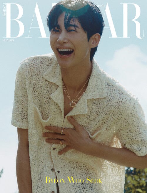 BYEON WOO SEOK - BAZAAR (JULY 2024) Nolae