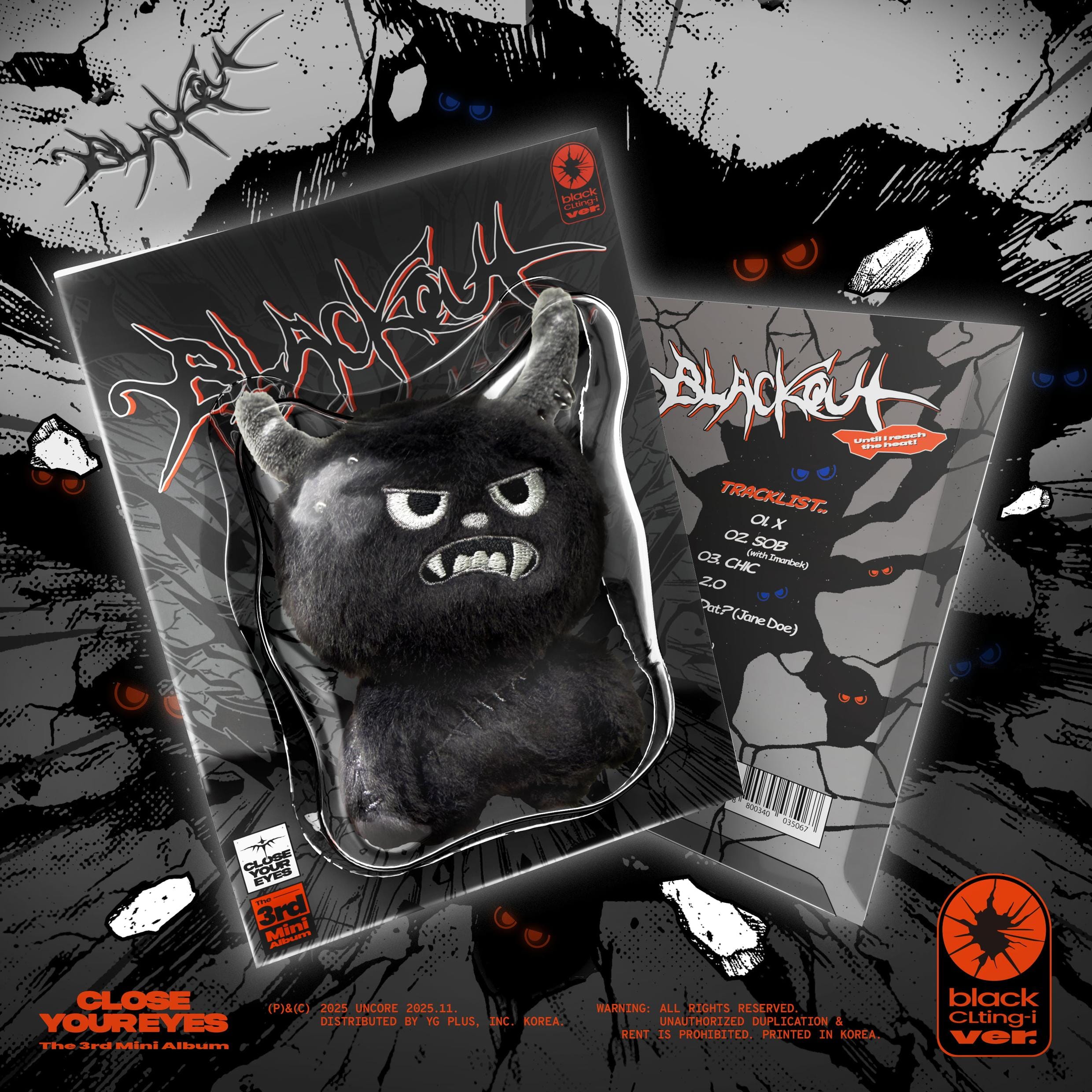 CLOSE YOUR EYES - BLACKOUT (EVER MUSIC ALBUM) Nolae