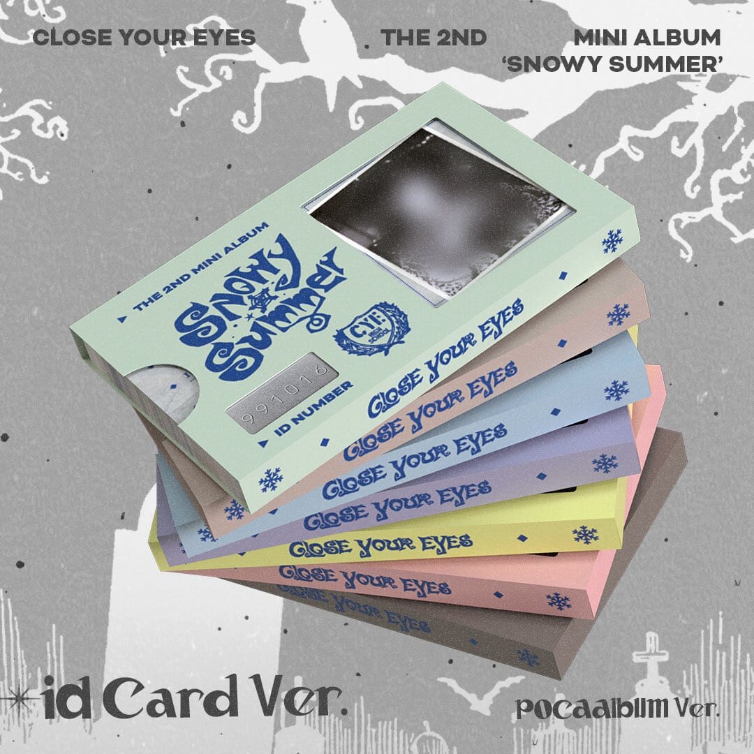 クルユア y Summer CLting-i Ver クルティン CLOSE YOUR EYES - SNOWY SUMMER (POCA ALBUM VER.)